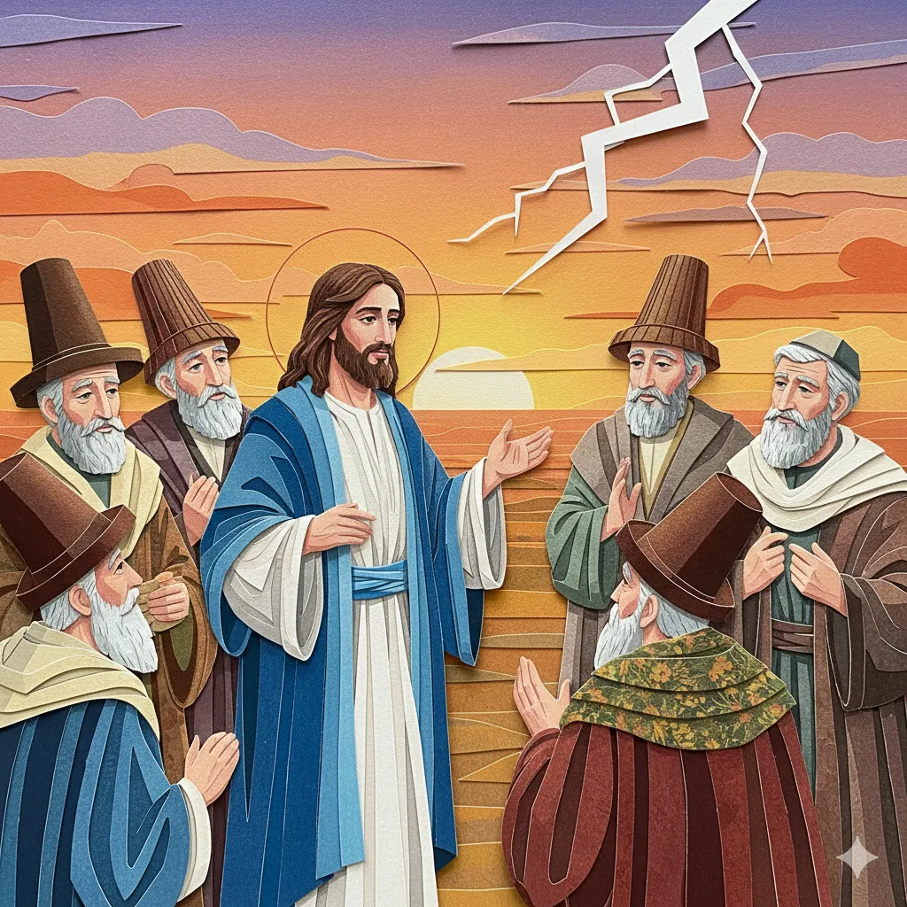 Lucas 17: 20-25 Llegada del Reino de Dios