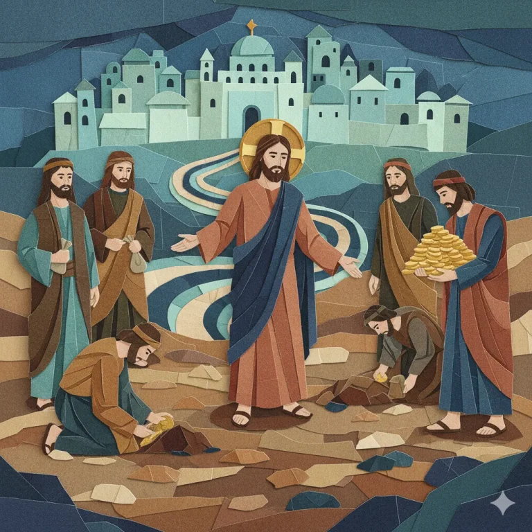 Lucas 19: 11-28. Jesús y la parábola de las minas