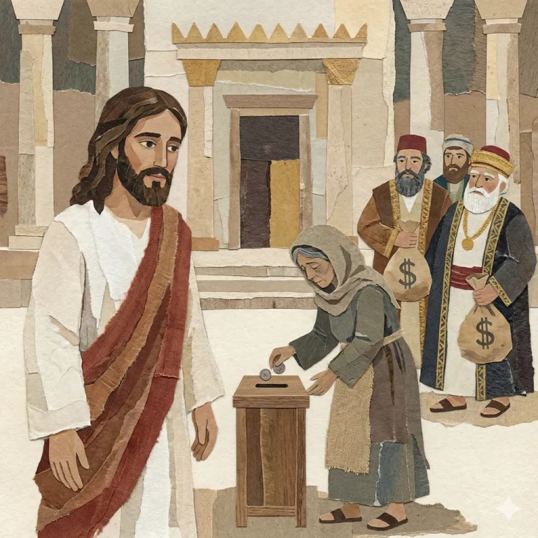 La Ofrenda de la Viuda. Lucas 21: 1-4