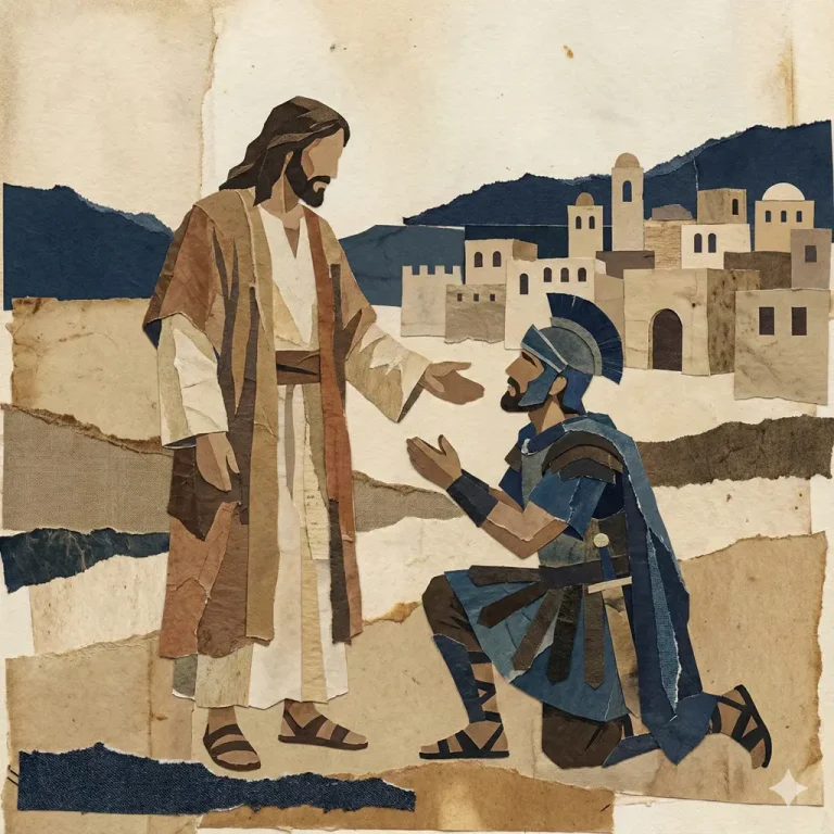 Mateo 8: 5-11. Jesús y el centurión.