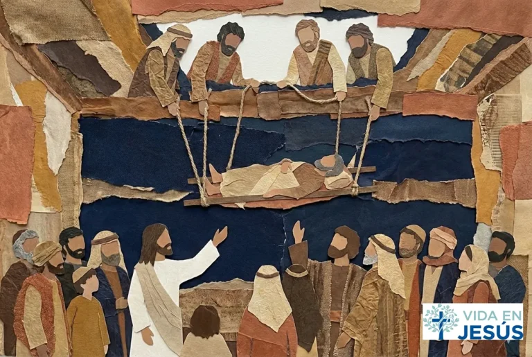 Marcos 2:1-12. La curación del paralítico.