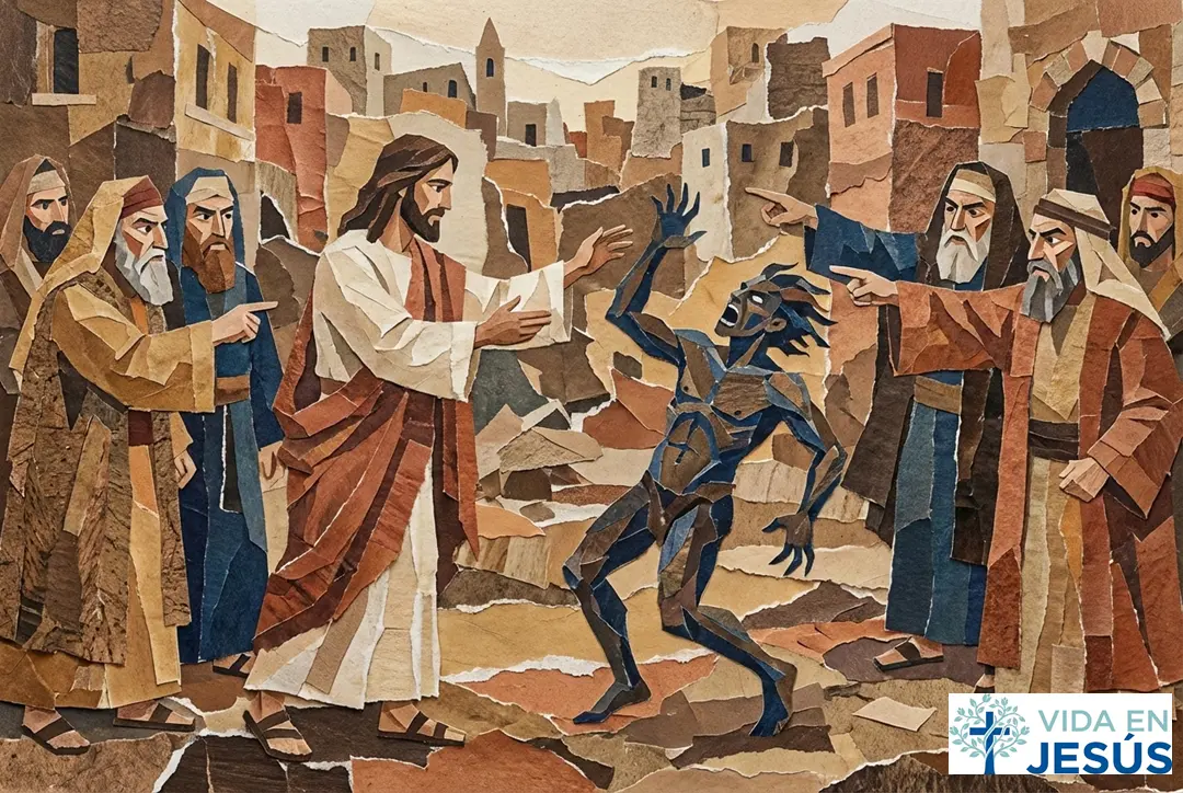 Marcos 3:22-30. Expulsión de demonios y blasmefia contra el Espíritu Santo.