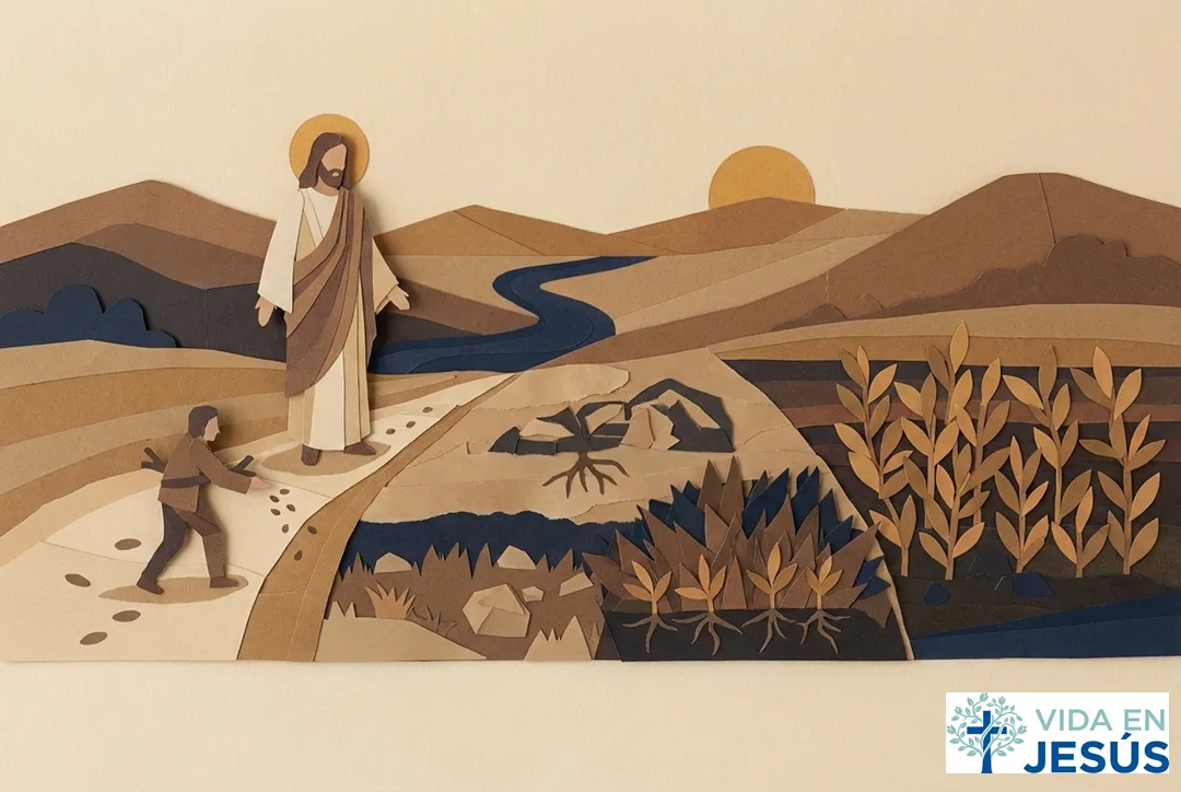 Marcos 4:1-20. La parábola del sembrador.