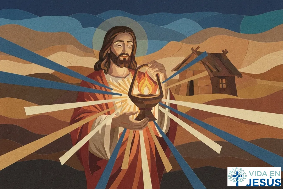 Marcos 4:21-25. La luz de Cristo no se esconde.