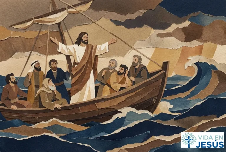 Marcos 4:35-41. Jesús calma la tormenta.