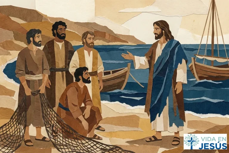 Mateo 4:12-23. Síganme y los haré pescadores de hombres.