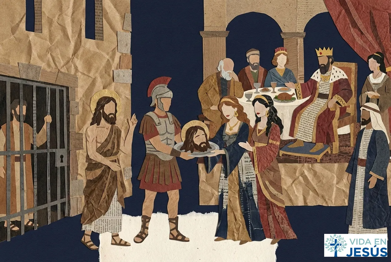 Marcos 6:14-29. La muerte de Juan el Bautista.