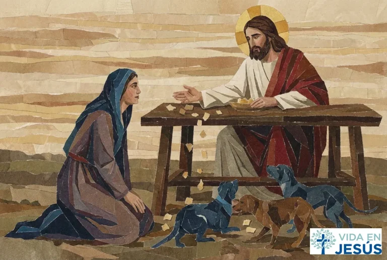 Marcos 7:24-30. La fe de la mujer Fenicia de Siria.