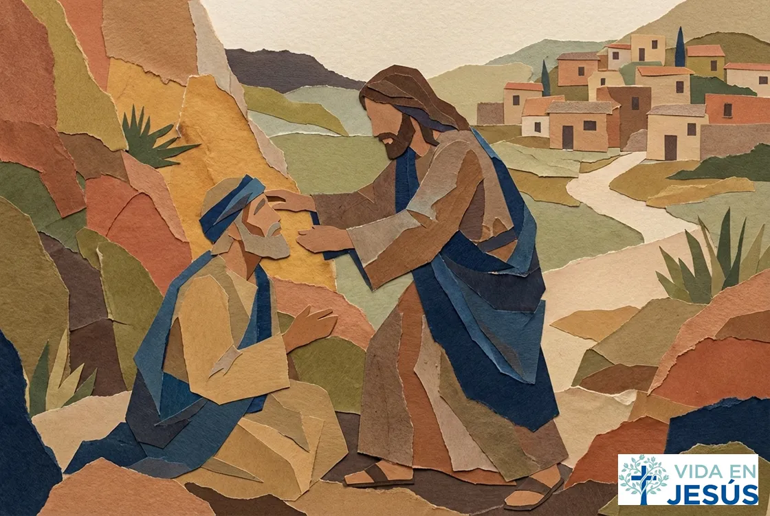 Marcos 8:22-26. La curación del ciego de Betsaida.