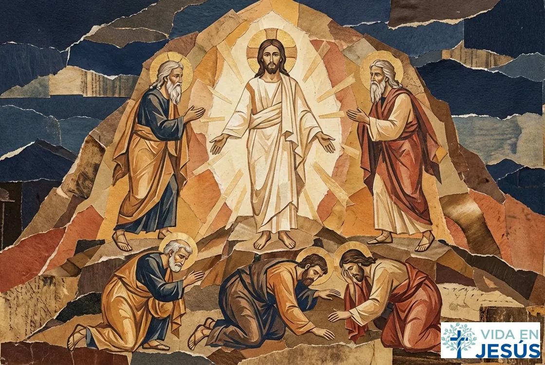 Marcos 9:2-13. La Transfiguración de Jesús.