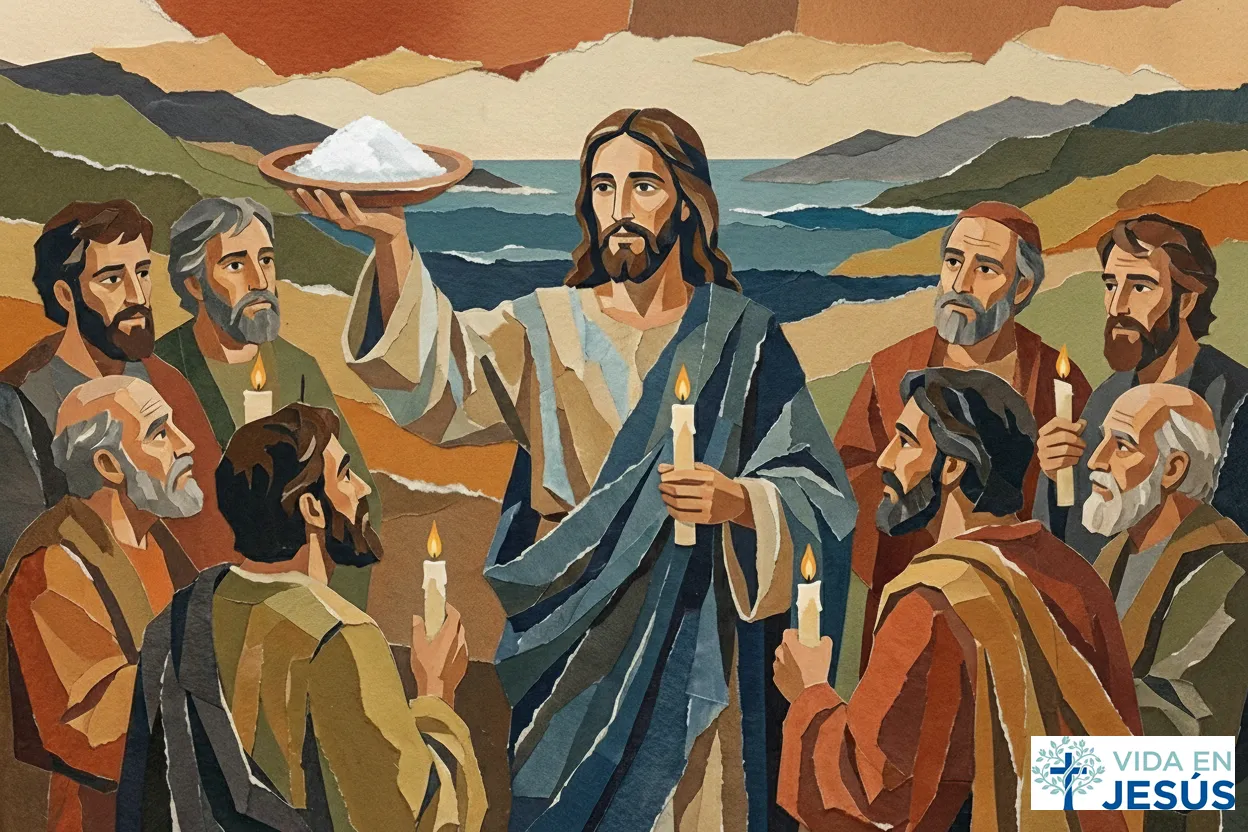 Mateo 5:13-16. Sal de la tierra y luz del mundo.