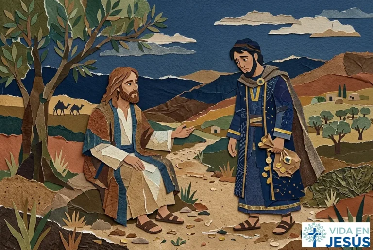 Marcos 10:17-30. Jesús y el hombre rico