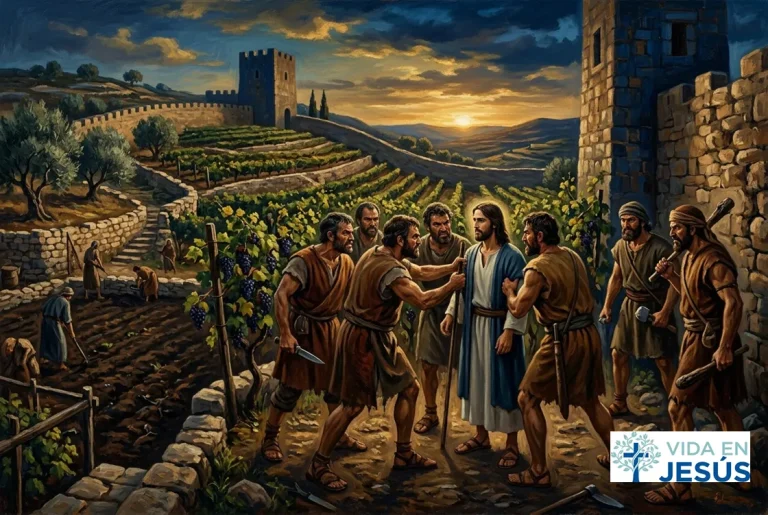 Marcos 12:1-12. La parábola de los viñadores homicidas.