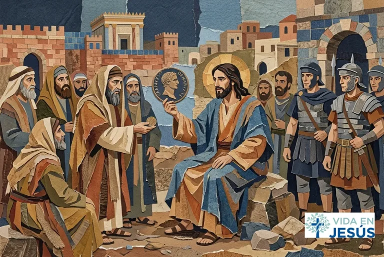 Marcos 12:13-17. Al César lo que es del César, y a Dios lo que es de Dios.